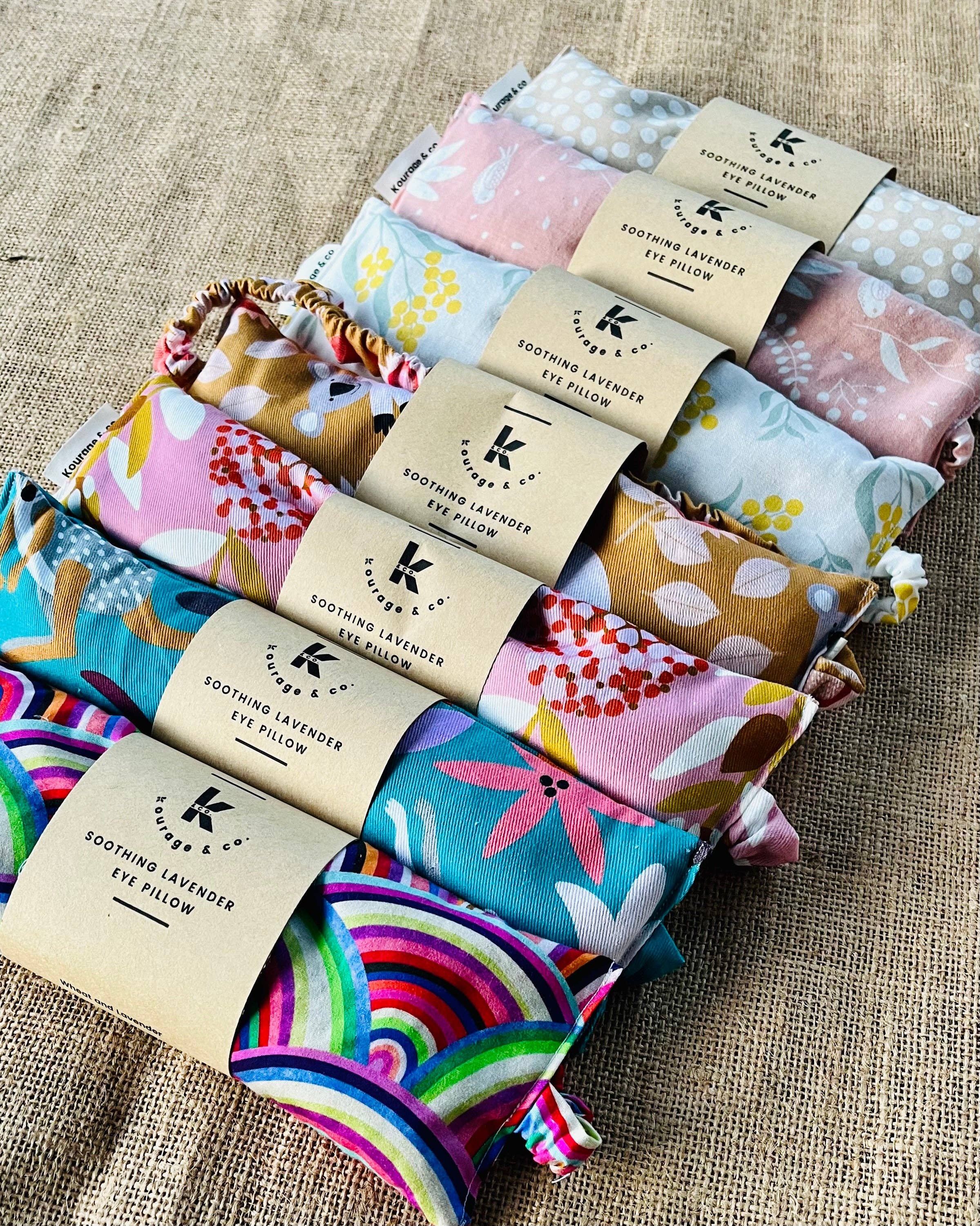 Kourage & co - Wholesale Hot/cold compress - Wheat bag & Eye pillow Wholesale Pack | Hot & cold Packs | Gift box add ons4