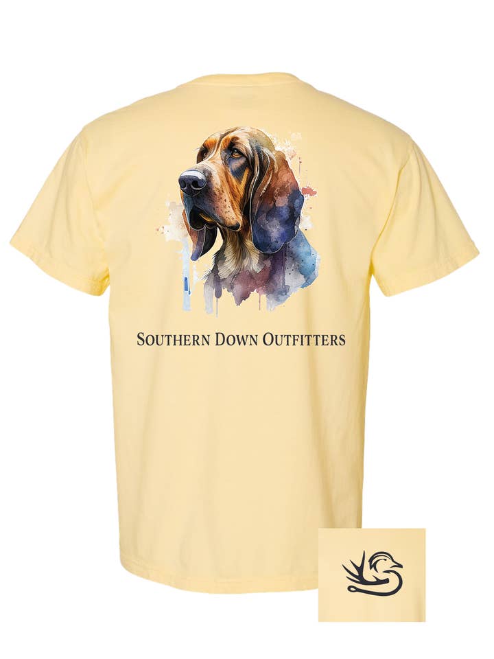Bloodhound Tee for wholesale by Southern Down Outfitters