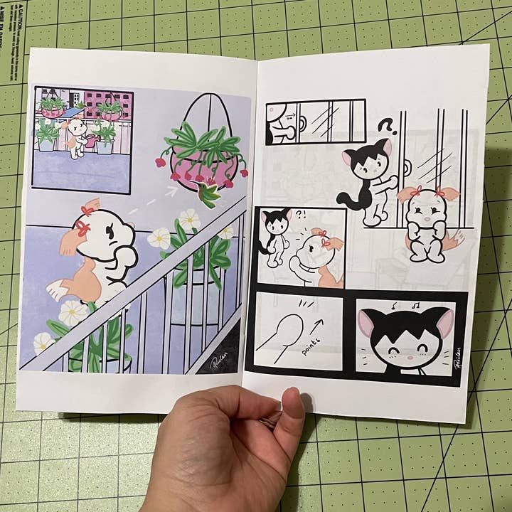 Raeclair De Lune - Wholesale Comic Book - The Very Ordinary Adventures of Tuna and Apricot Comic Zine3