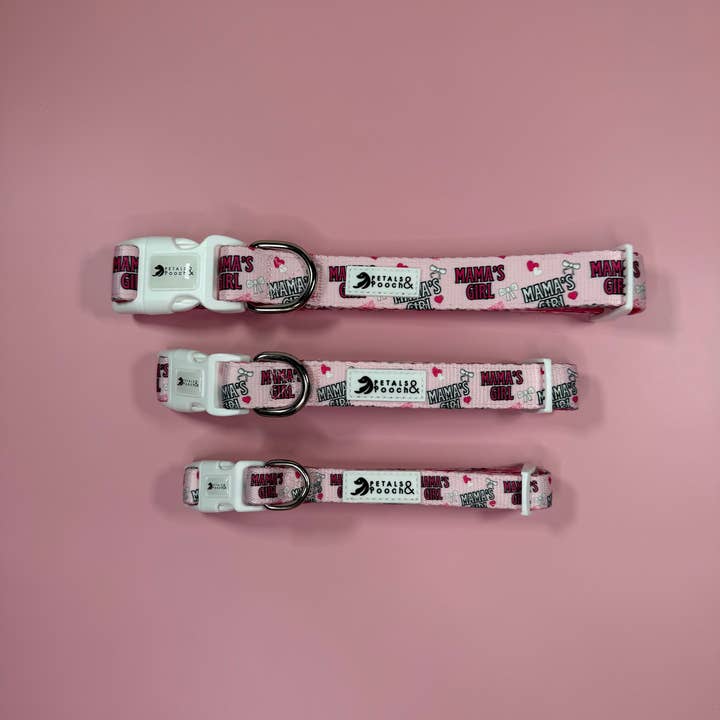 Mama's Girl Collar for wholesale by Petals & Pooch