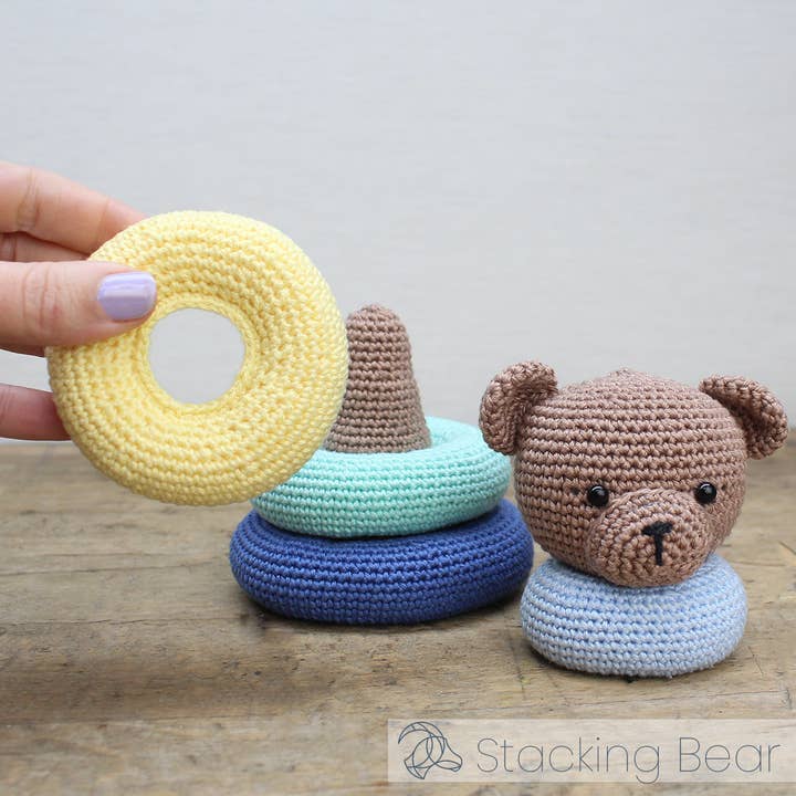 Hardicraft - Wholesale Knitting/Crochet Supplies - DIY Crochet Kit - Stacking Bear3