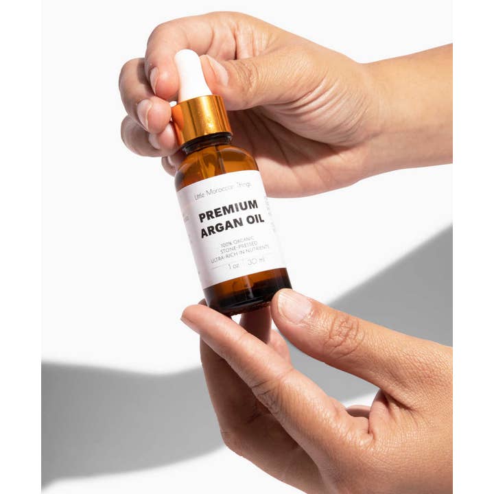 Little Moroccan Things - Wholesale Bath/Body Oil - Pure Argan Oil from Morocco, Premium, 1 Oz/30 Ml, Organic