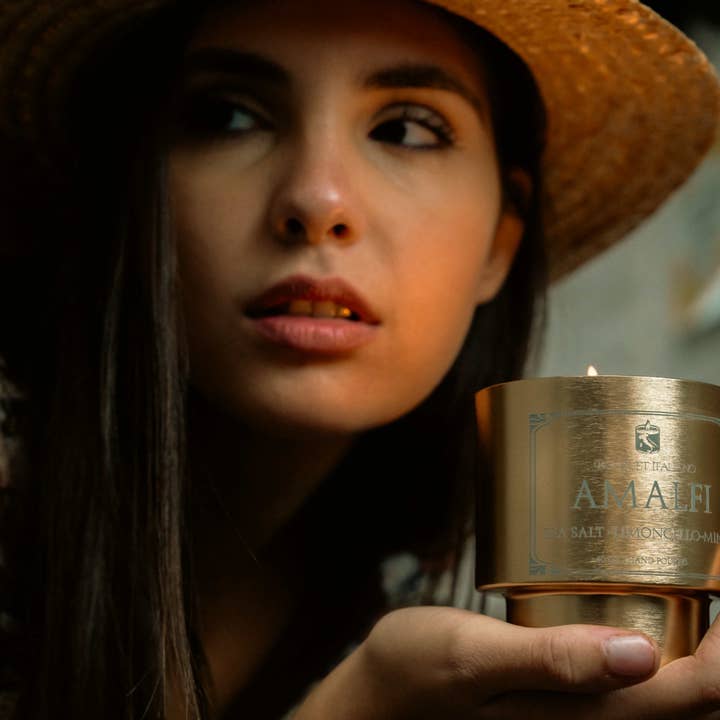 BouquetItaliano – wholesale Jar/filled candle – Amalfi Luxury Scented Candle – Italian Coastal Inspired42