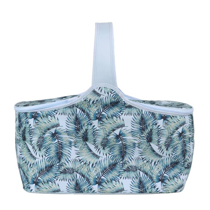 Large Tropical Leaves Insulated Bag for wholesale by Wicked Sista Accessories