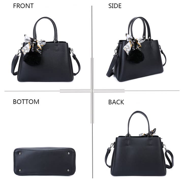 Gallantry - Vente Sac à main avec poignée sur le dessus – femme - Coquette (DQ-815)2