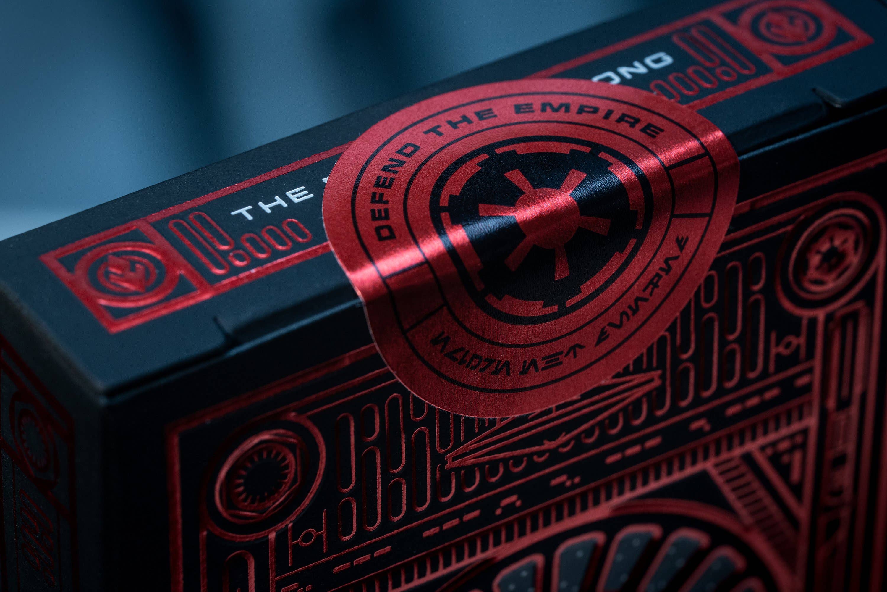 Cardshouse – Cartas de jogar por atacado – Teoria dos Cartões do Lado Negro de Star Wars (Vermelho) 116