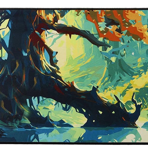 Vandrande skogar - Spelmatta för wholesale av Allen Panakal Art