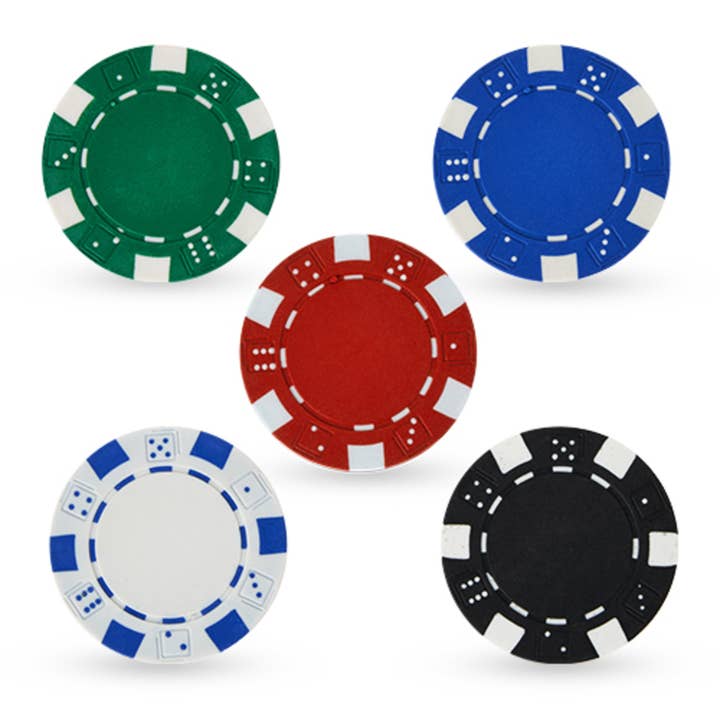 Multicolor Poker Chip Set for wholesale on Faire