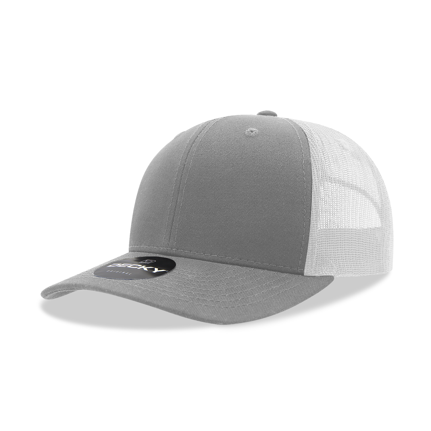 The Park Wholesale - Vente Casquette de camionneur – unisexe - Casquette Trucker classique Decky 6021, 6 panneaux, style mid pro99