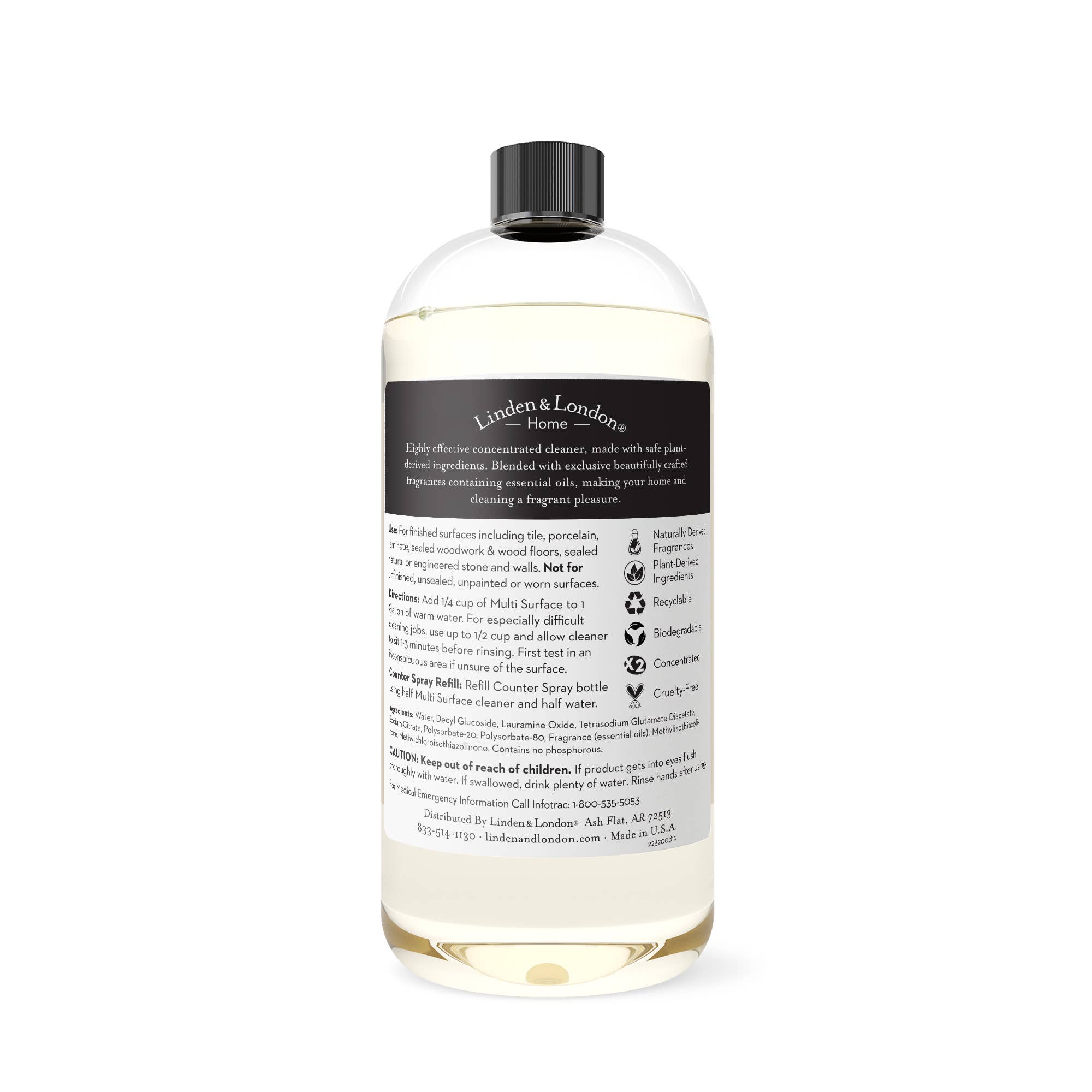 Linden&London - Wholesale Multi-Surface Cleaner - Multi Surface - No. 07 Cambridge1