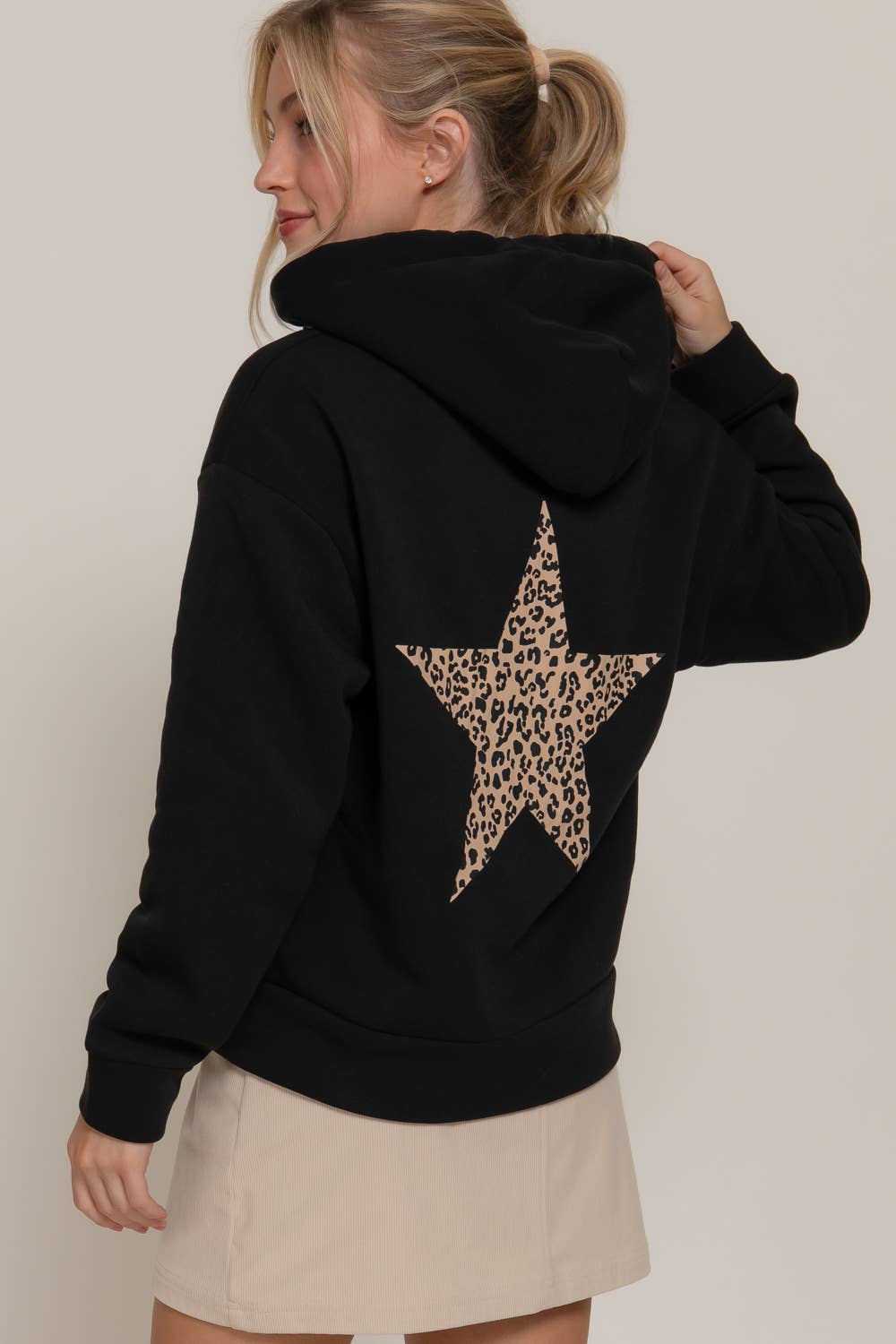 Active Basic | Active USA - Wholesale Hoodie - Women's - Long Sleeve Front & back Print Zip-Up Hoodie Jacket11