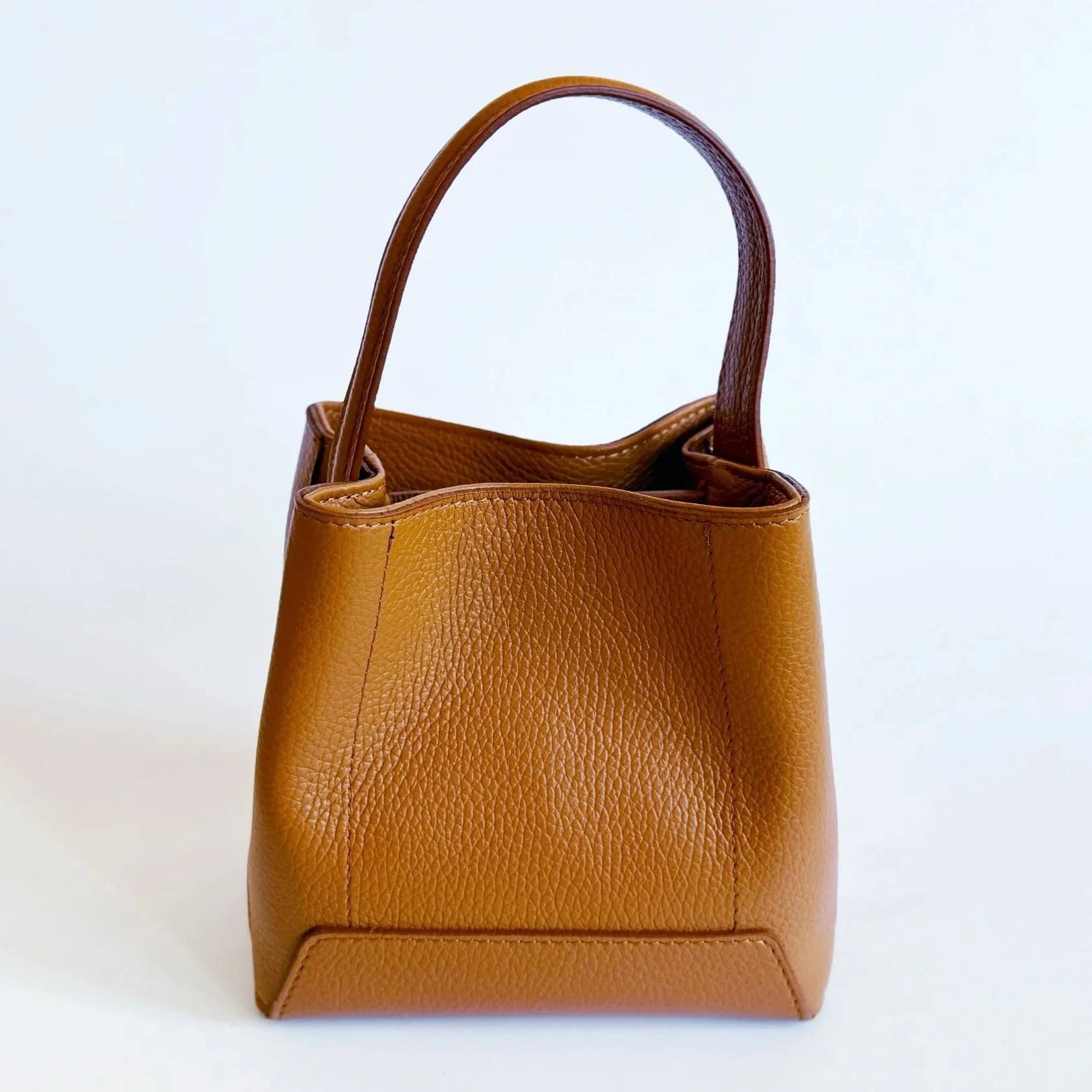 High crafty – wholesale Top handle bag – women's – Triple R Mini Bag – Limited Edition Moroccan Pebbled Leather0