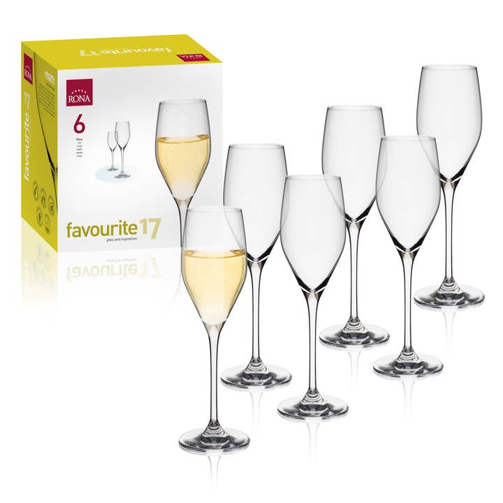 RONA Favourite Champagne Flute | 6 oz. | Set of 6 for wholesale by RONA
