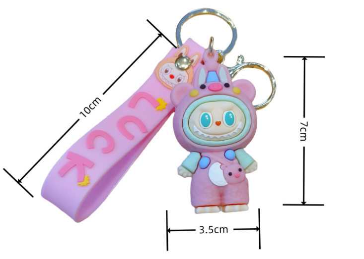 Little Trendy - Vente Porte-clés – enfant - Pendentif de sac porte-clés monstre mignon déguisé petit cadeau6