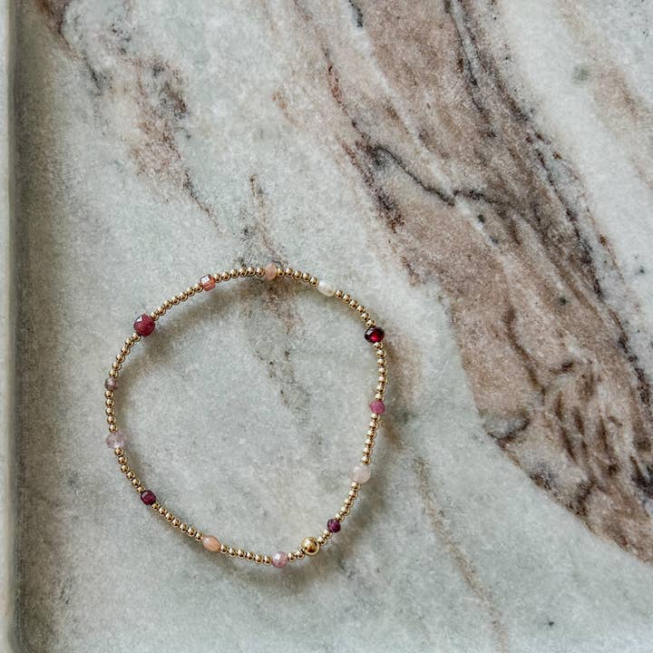 Isla Bracelet • Pink for wholesale by Kate Meraki