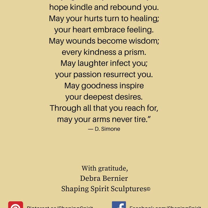 Shaping Spirit - Wholesale Sculpture - Self Love White and Gold Sculpture – Symbol of Healing, Compassion & Inner Strength | Meaningful Spiritual Art3