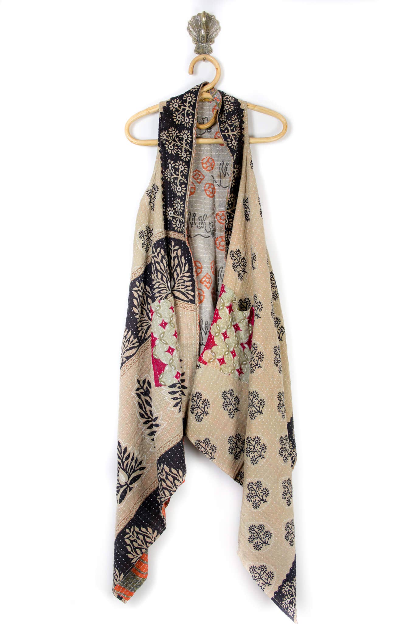 Renew Vintage - Wholesale Outerwear Vest - Women's - Kantha Vest6