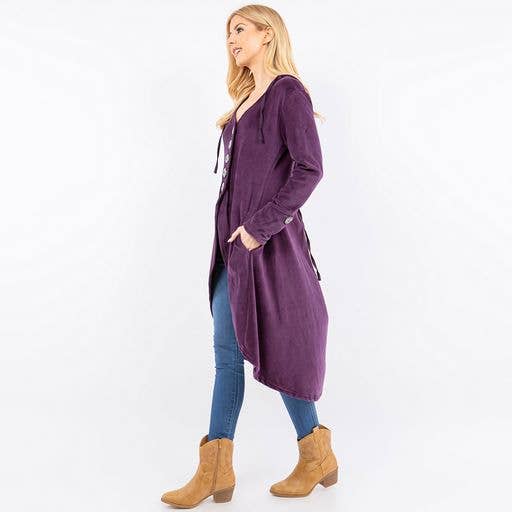 Avatar Imports LLC – wholesale Rock - Dam – Bomull sammet Hooded Fairy Coat2