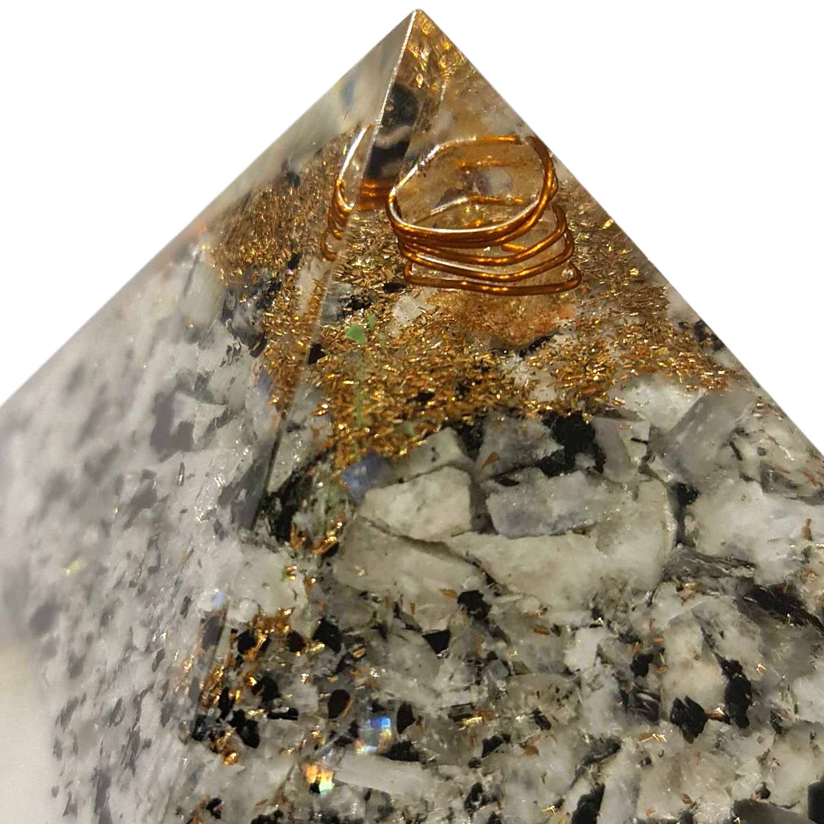 VIE - Wholesale Spiritual Stone/Crystal - Orgone Reiki Healing Pyramid - Energy Cleansing, 7.5cm14