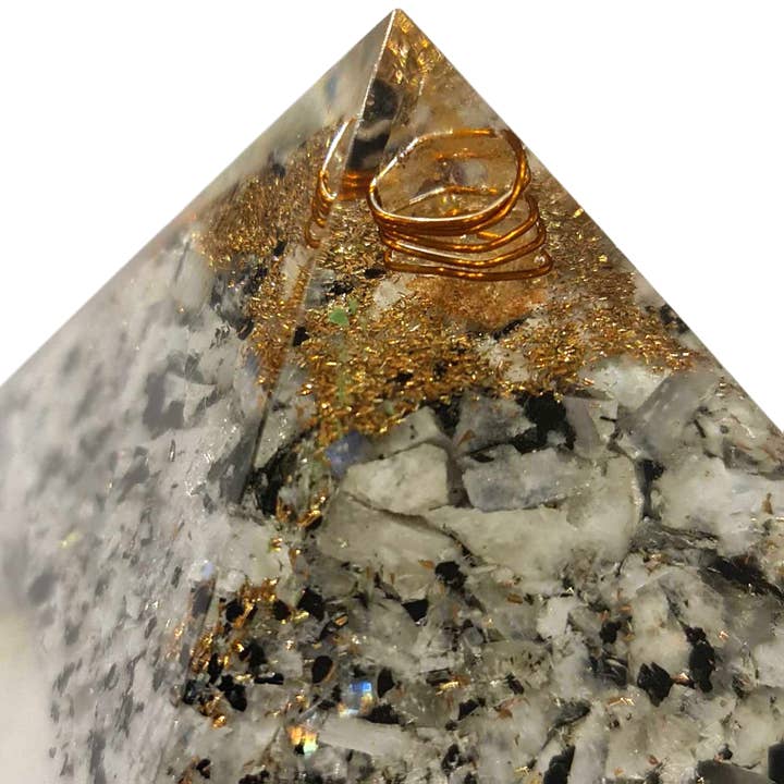 VIE - Wholesale Spiritual Stone/Crystal - Orgone Reiki Healing Pyramid - Energy Cleansing, 7.5cm14
