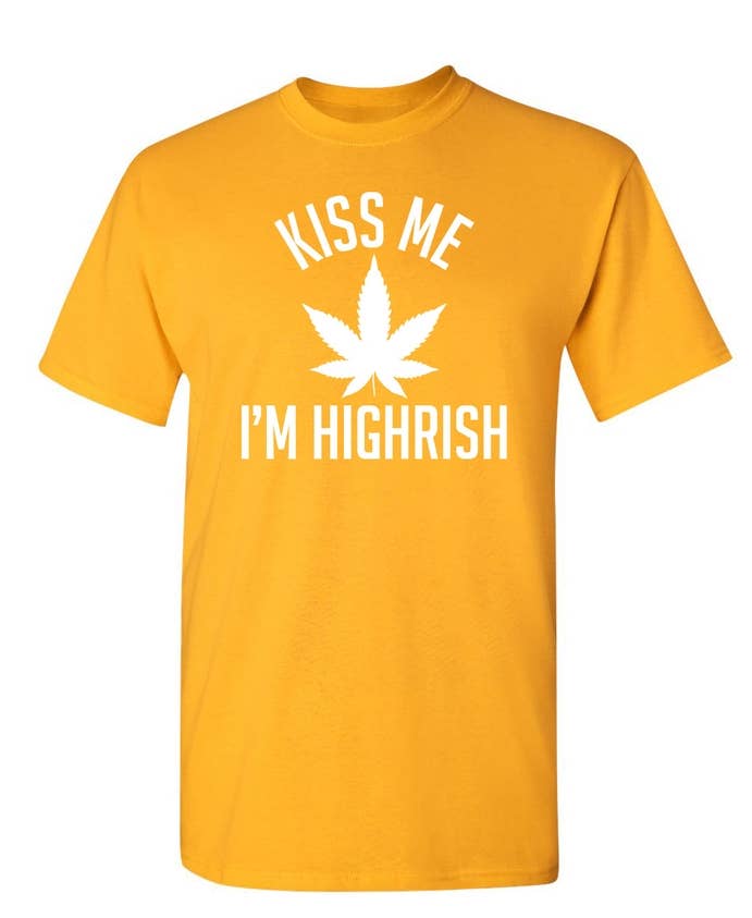 Feelin Good Tees - Wholesale Screen Printed T-Shirt - Unisex - Kiss My I'm Highrish8