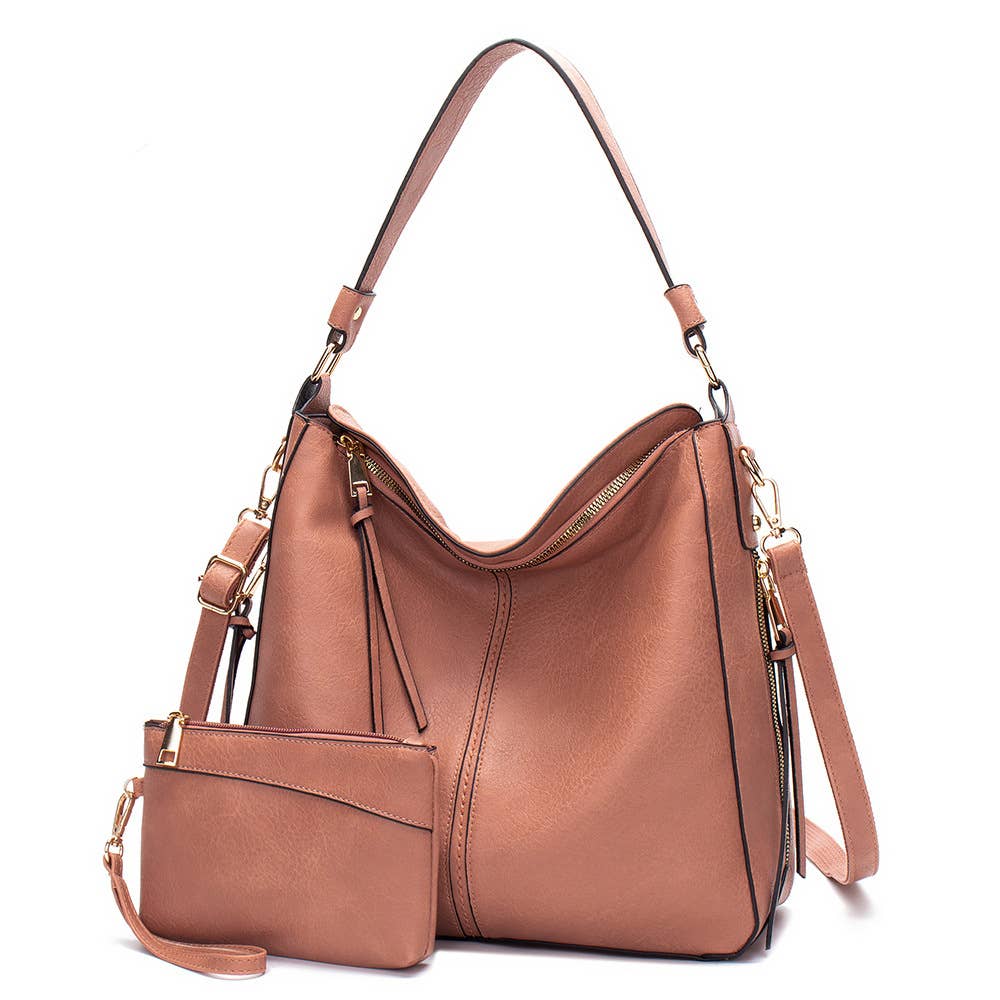 Little Trendy - Wholesale Shoulder Bag - Women's - Women's shoulder bag large capacity Soft leather handbag9
