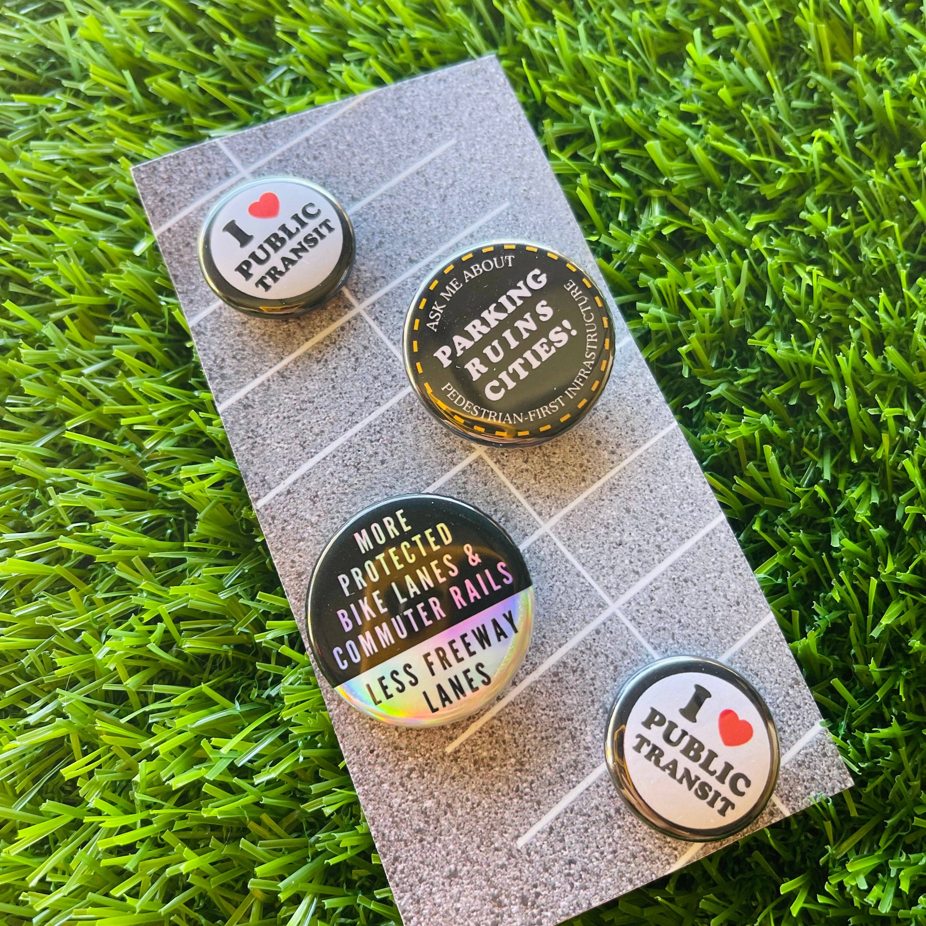 Mestiza Makes - Wholesale Lapel Pin/Button - Urbanism Buttons2