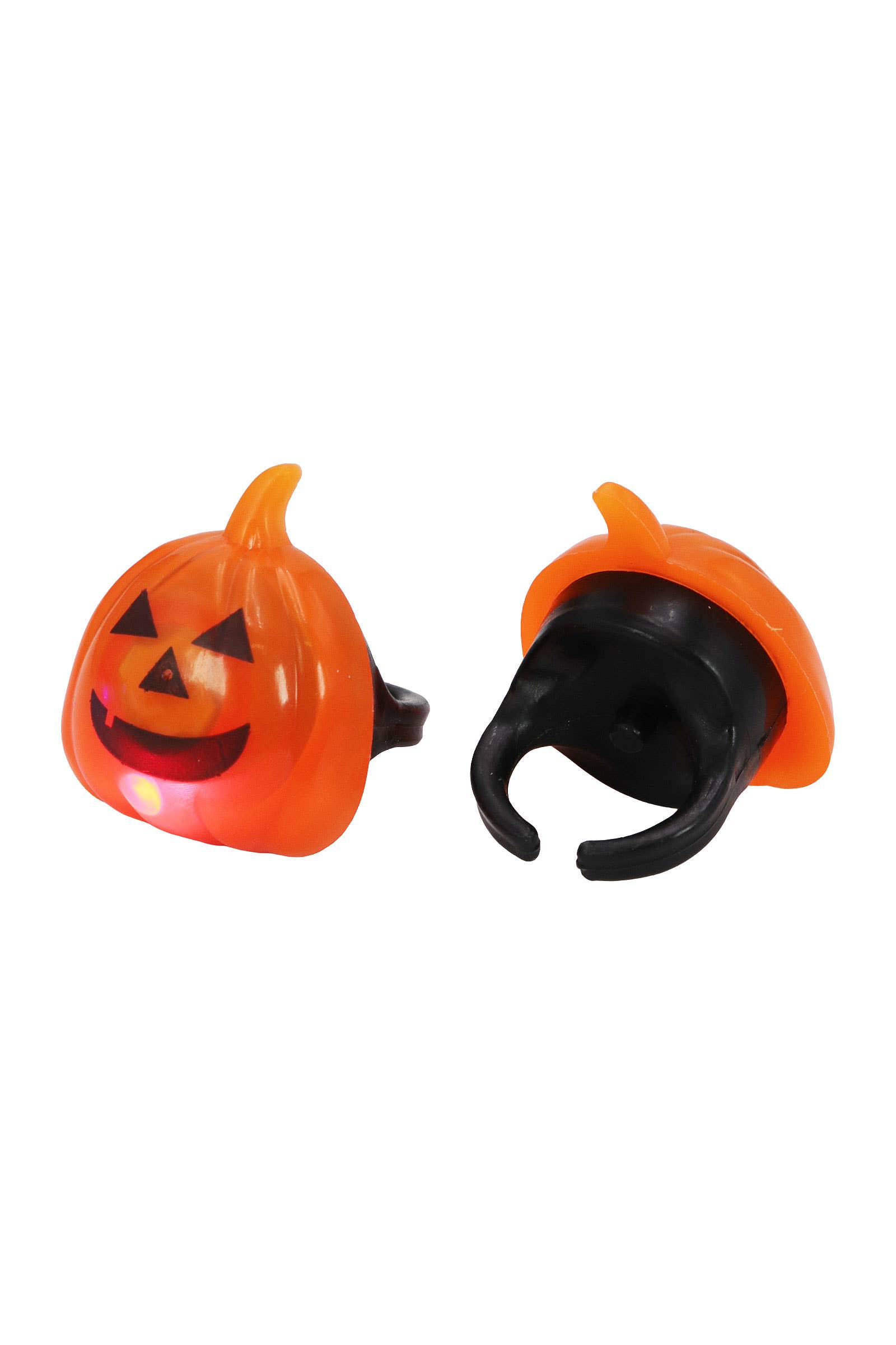 ASSORTED Halloween Ornament Led Light-up Ring - 24 Pcs for wholesale on Faire8