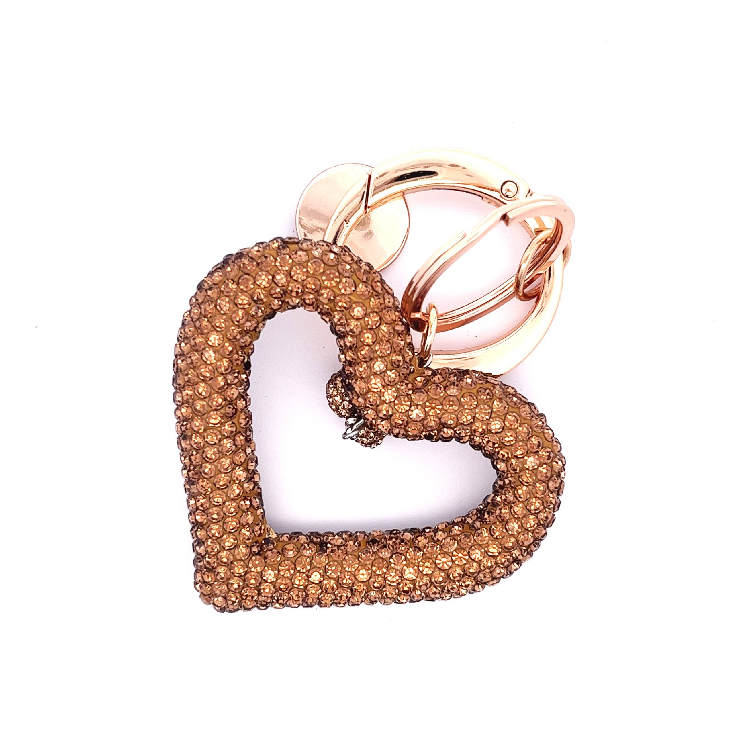 AMORINO SRL – Porta-chaves - Mulher por atacado – Porta-chaves Coração - YF23296E4317