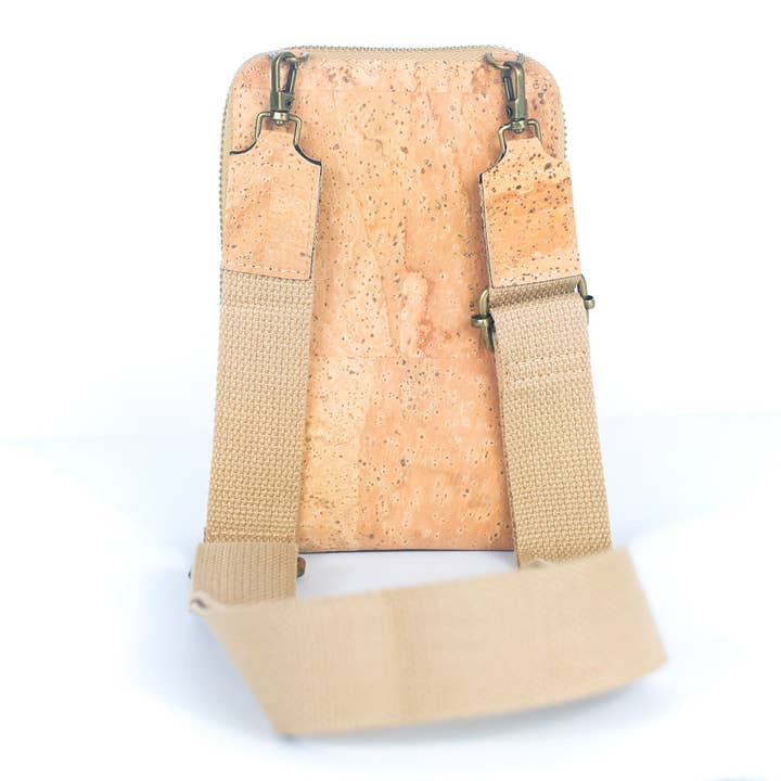 Meninas Bonitas Cork - Wholesale Crossbody bag – Women's - Cork Crossbody Wallet & Mobile Phone Bag BAG-0453