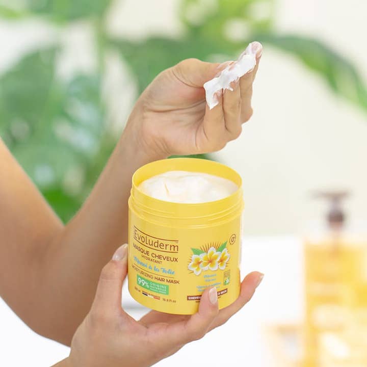 Evoluderm - Wholesale Bath & Body Set - Polynesian Getaway Body & Hair Monoi à La Folie + FREE Monoi Pouch13