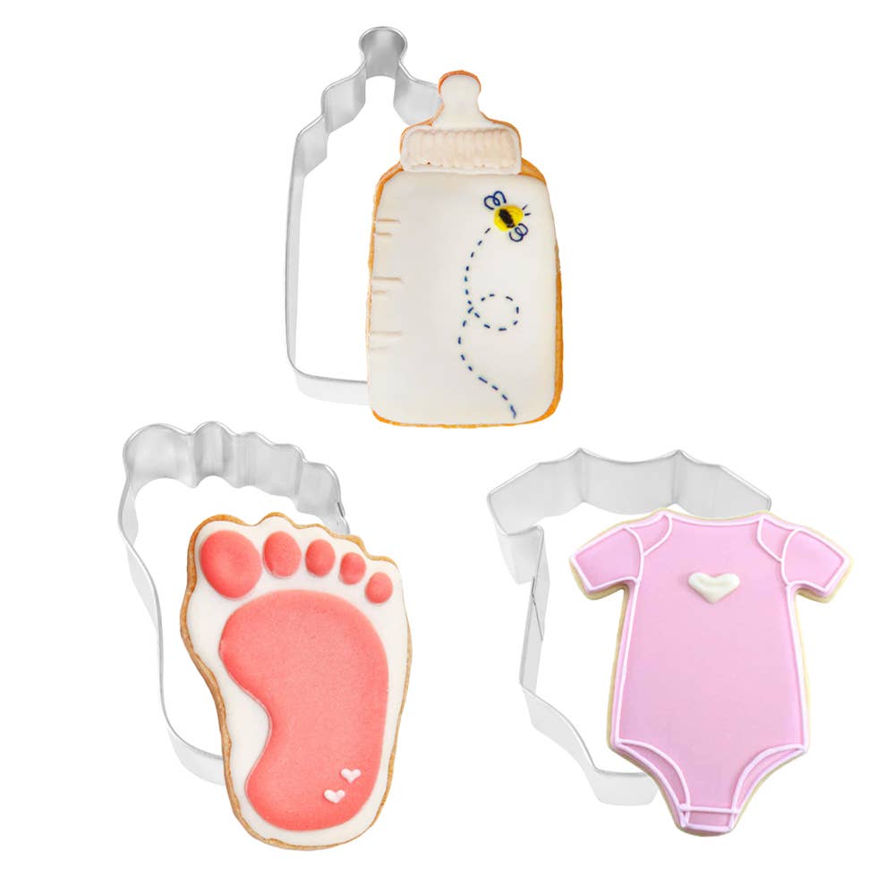Anniversary House - Wholesale Cookie Cutter - Bundle of Joy Cookie Cutter Trio Set with Swing Tag0