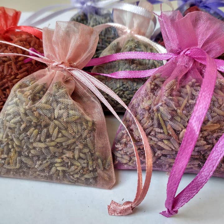 Daisy Gifts Ltd - Wholesale Sachet - Mini Lavender Bag Organic - Natural Fragrant Organza Sachets