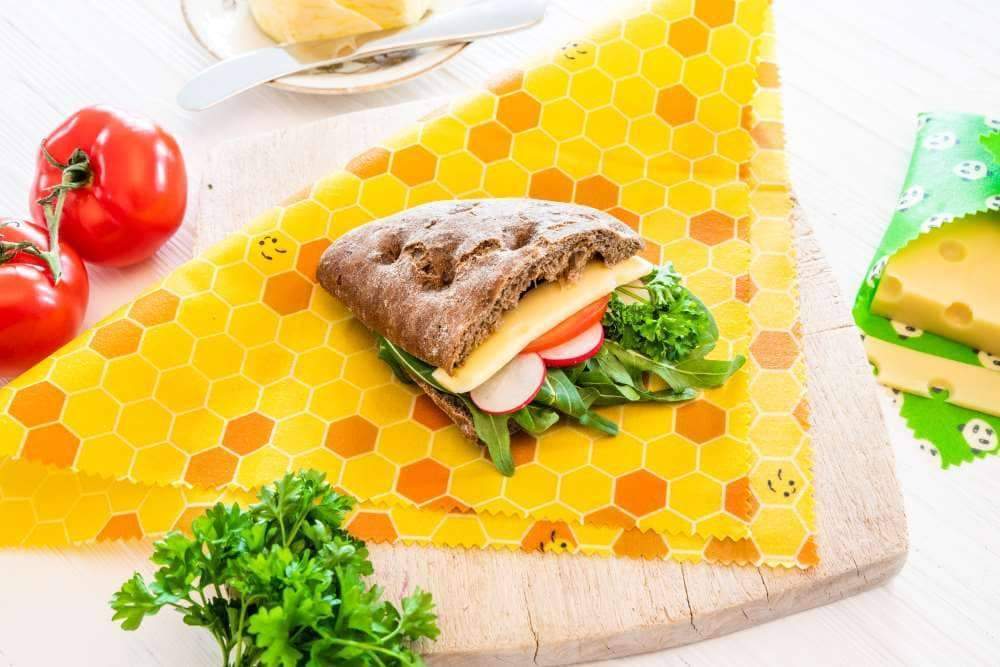 Pandoo - Wholesale Food Storage Wrap/Bag - Beeswax cloths starter set | 3 sizes7