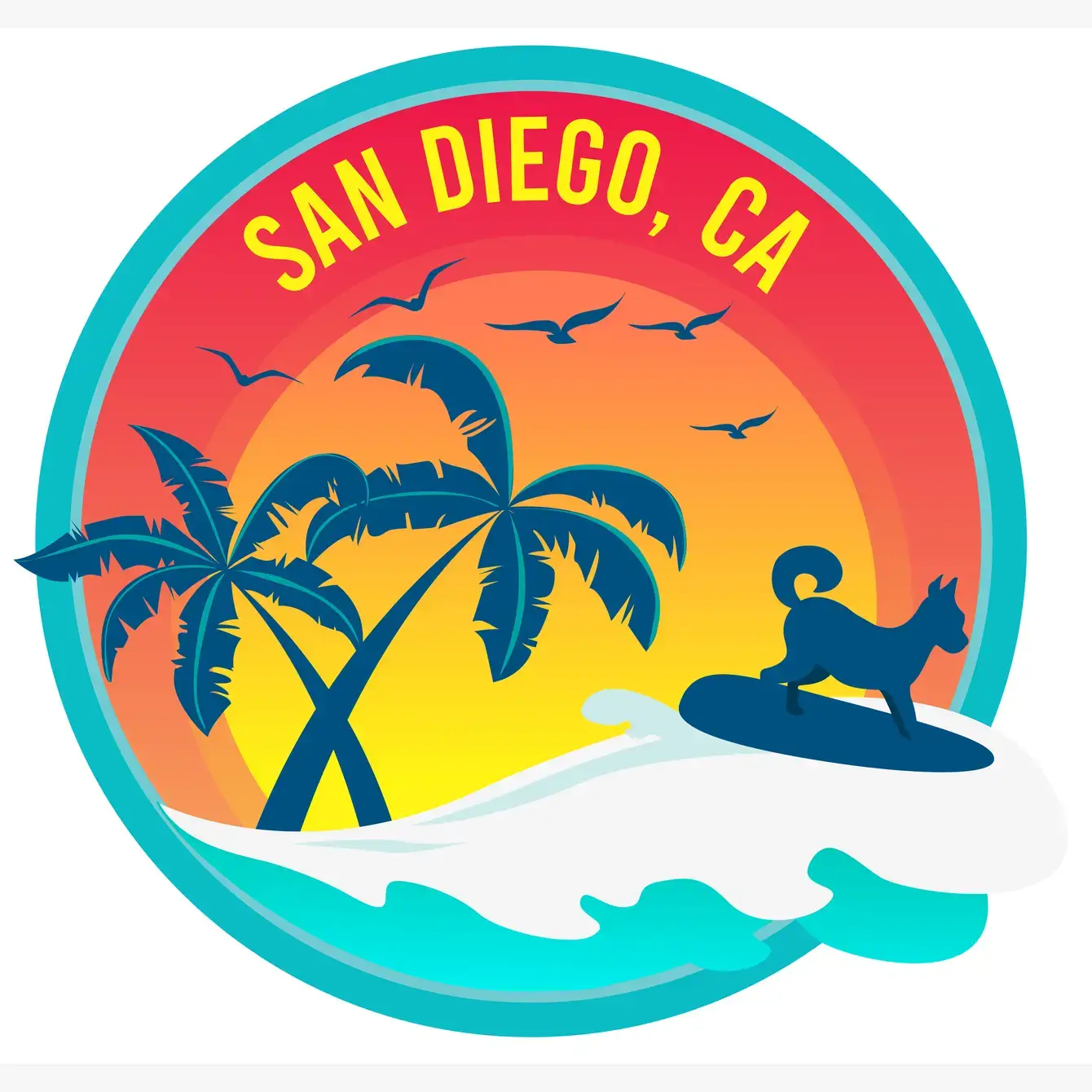 PupLid - Wholesale Pet Hat - Dog - Surfer Dog Standard or Namedrop | Trucker Hat for Dogs48