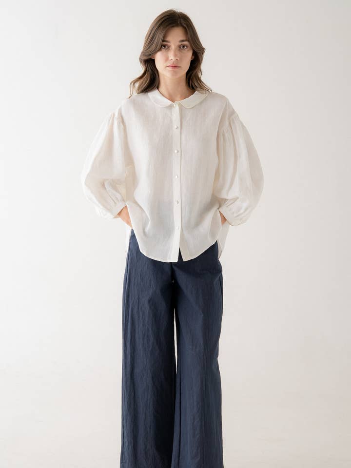 MODERN HEIRLOOM RAMIE BLOUSE for wholesale by ELLE GREY