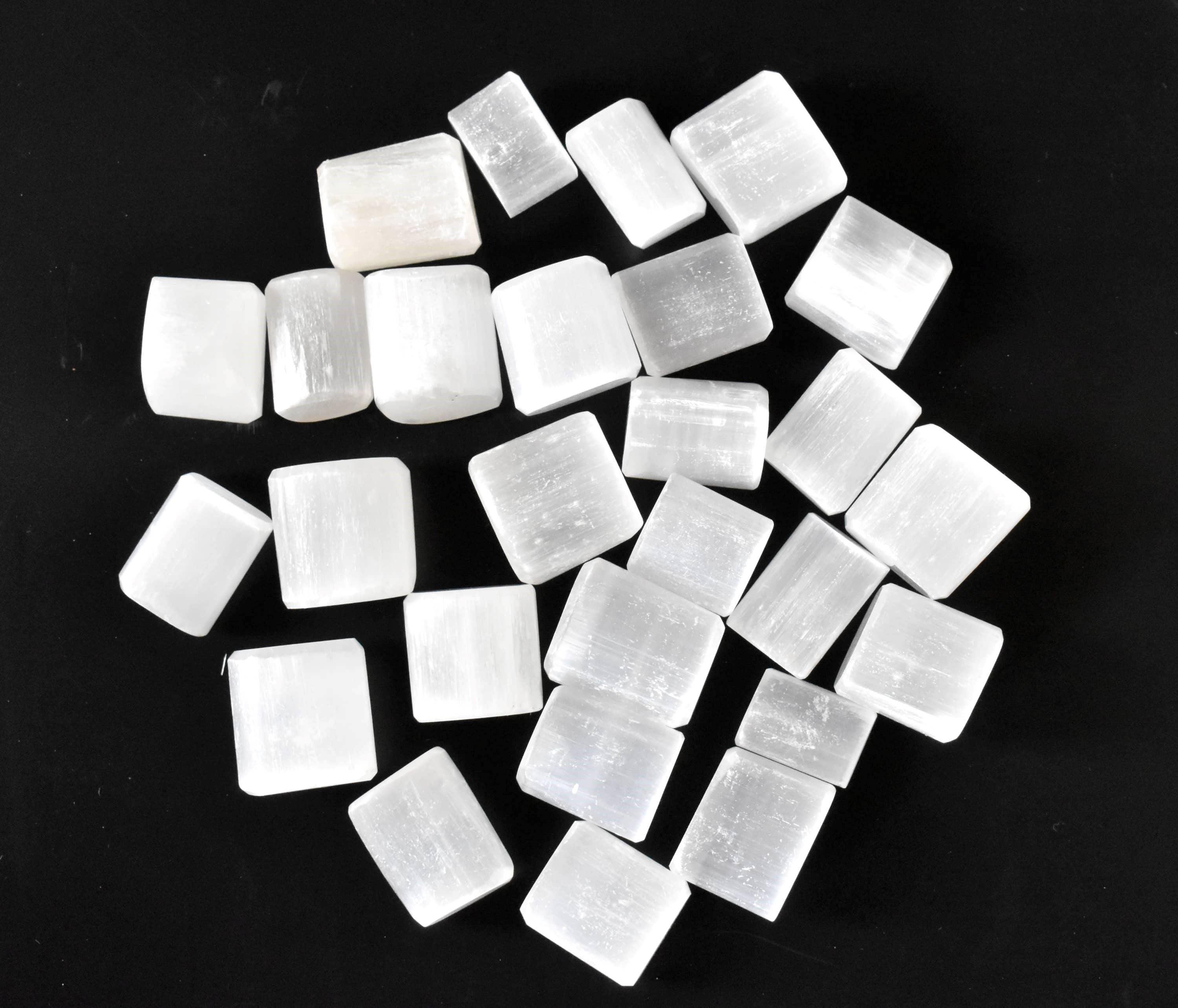 Soothing Crystals - Wholesale Spiritual Stone/Crystal - Selenite Tumbled Stones Healing Stones 100G to 1KG8
