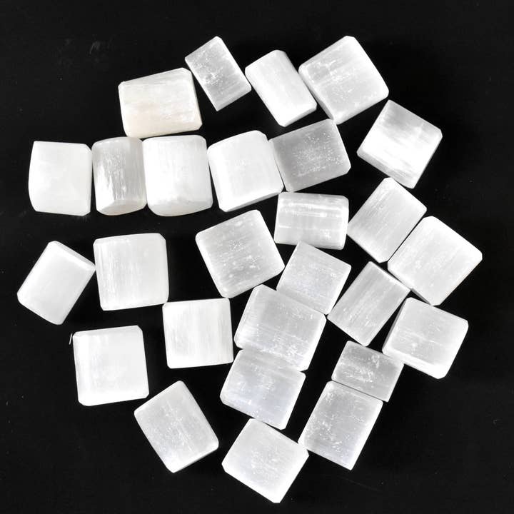 Soothing Crystals - Wholesale Spiritual Stone/Crystal - 1Pc Tumbled Stones | Selenite | Healing Crystals Stones6