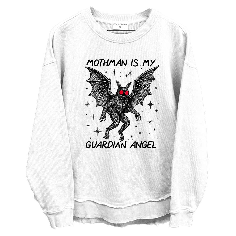 Let's Get This Thread - Wholesale Screen Printed T-Shirt - Unisex - Moth man Is My Guardian Angel7