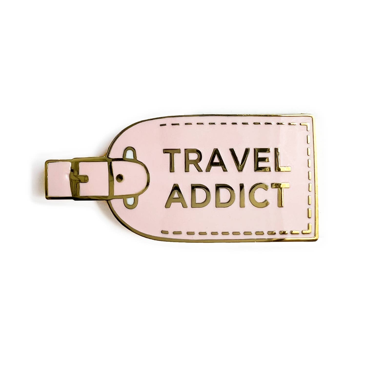 akrDesignStudio - Wholesale Lapel pin/button - Travel Addict Enamel Pin