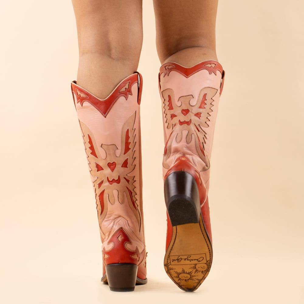 Moonrise - Wholesale Cowboy Boots - Women's - Charley's Girl Pepi nude high cowboy boots3