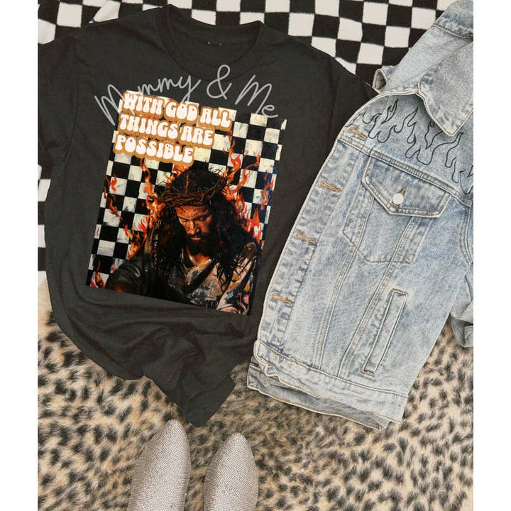 MIT GOTT SIND ALLE DINGE MÖGLICH für den Großhandel von Mommy & Me Boutique