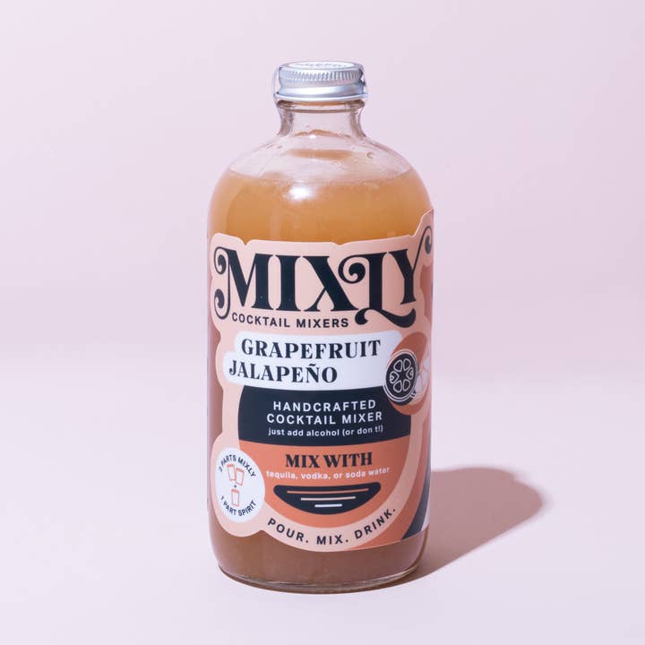 Mixly - Wholesale Cocktail Mix/Syrup - Grapefruit Jalapeño Mixer
