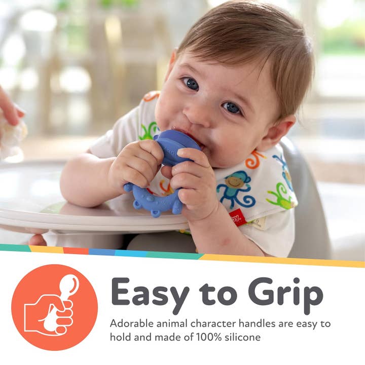 Nuby - Wholesale Feeding Set - Baby - Nibbler Silicone Feeder with Handle48