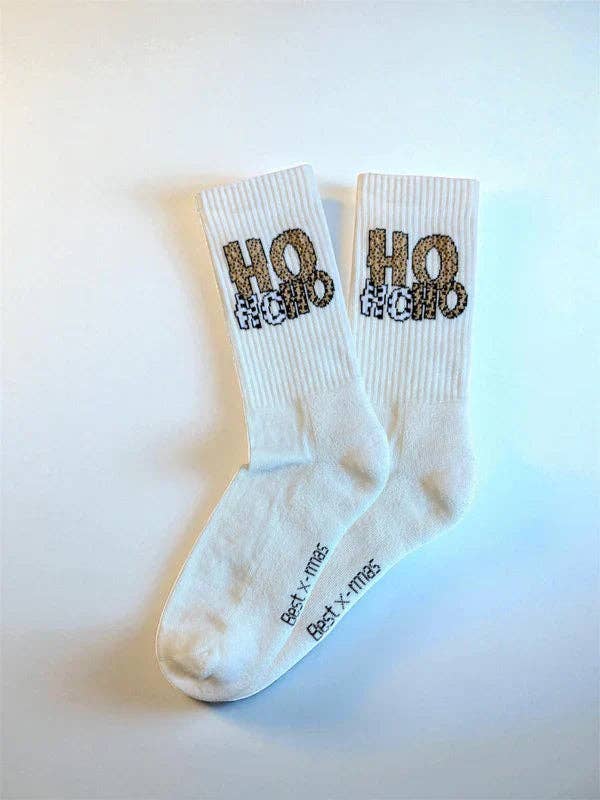HOHOHO - white for wholesale by DAILYSOCKS