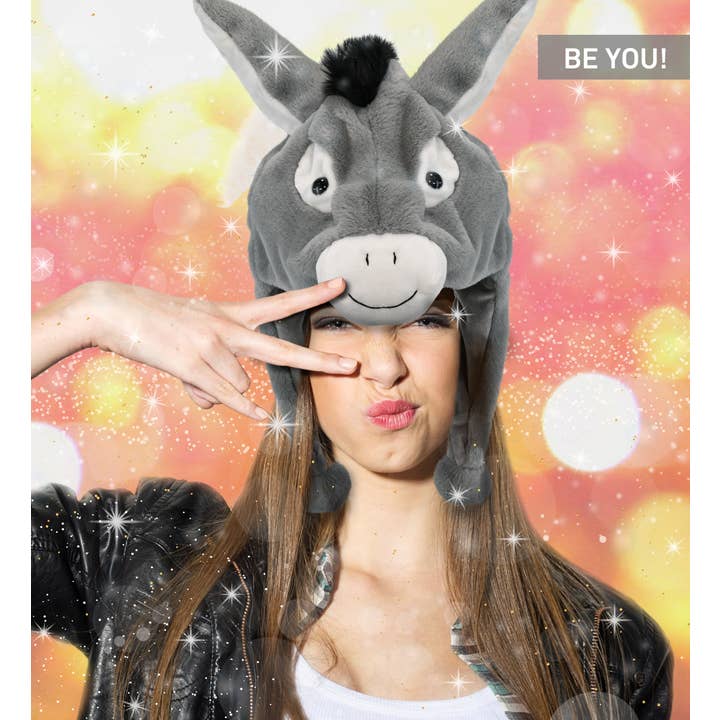 Cota Global - Wholesale Kids Hat - Kids - Super-Soft Plush Hat - Donkey3
