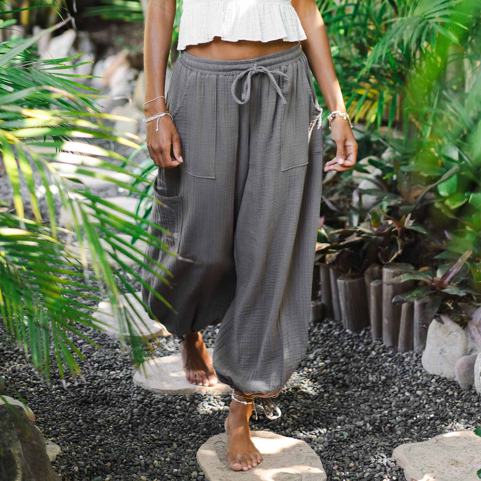 Lotus and Luna – Großhandel Hose – Damen – Granite Adventure Cargo-Hosen7