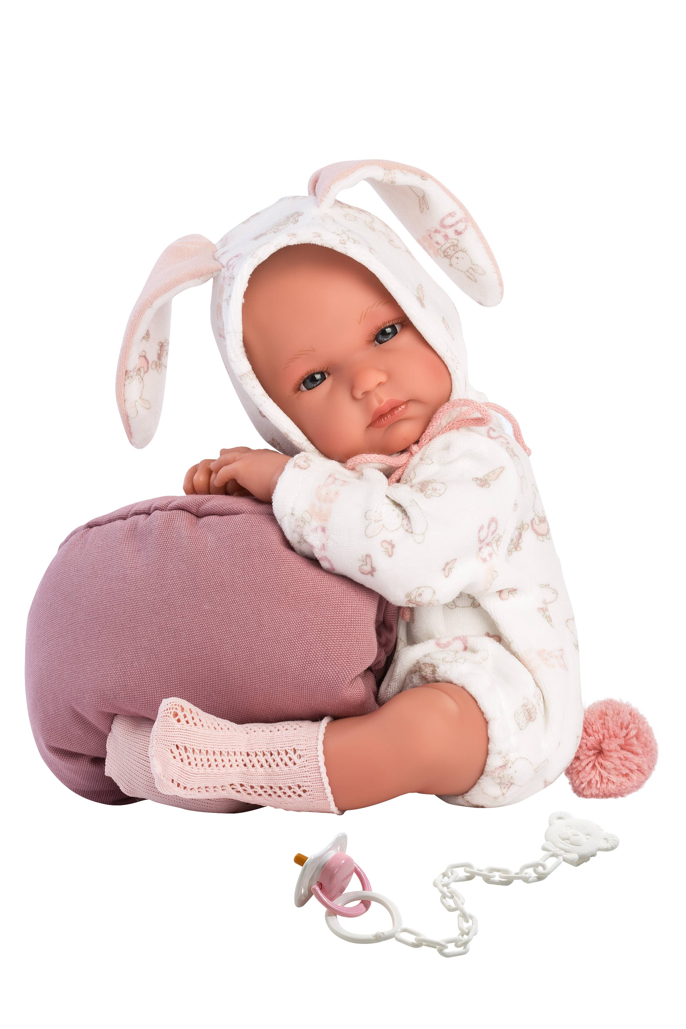 Llorens - Wholesale Doll - Kids - 13.8" Anatomically-Correct Baby Doll Anna with Carrycot1