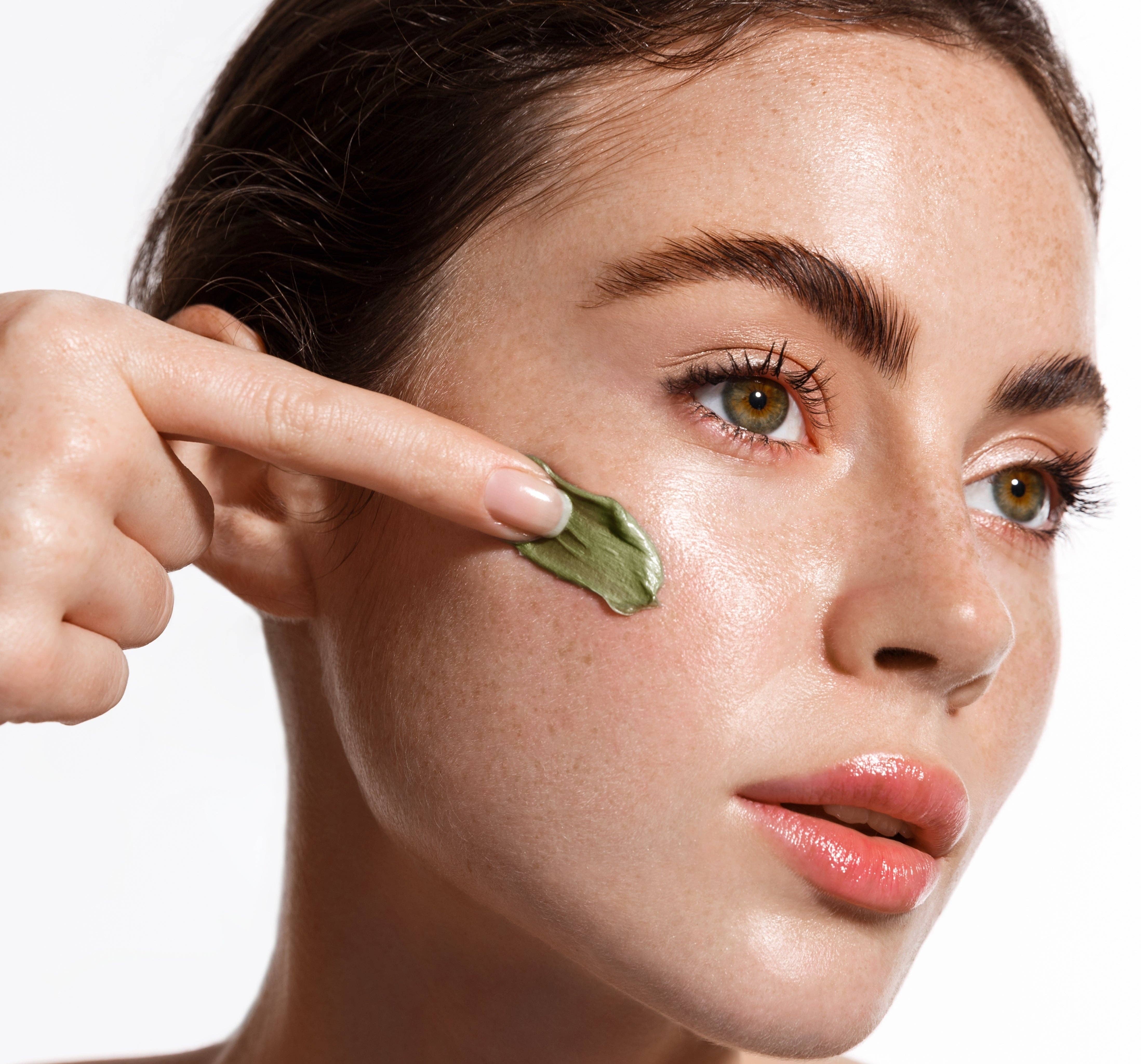 Oilivinglife - Vente Masque pour le visage - Masque à l'argile à la niacinamide GreenGlow2