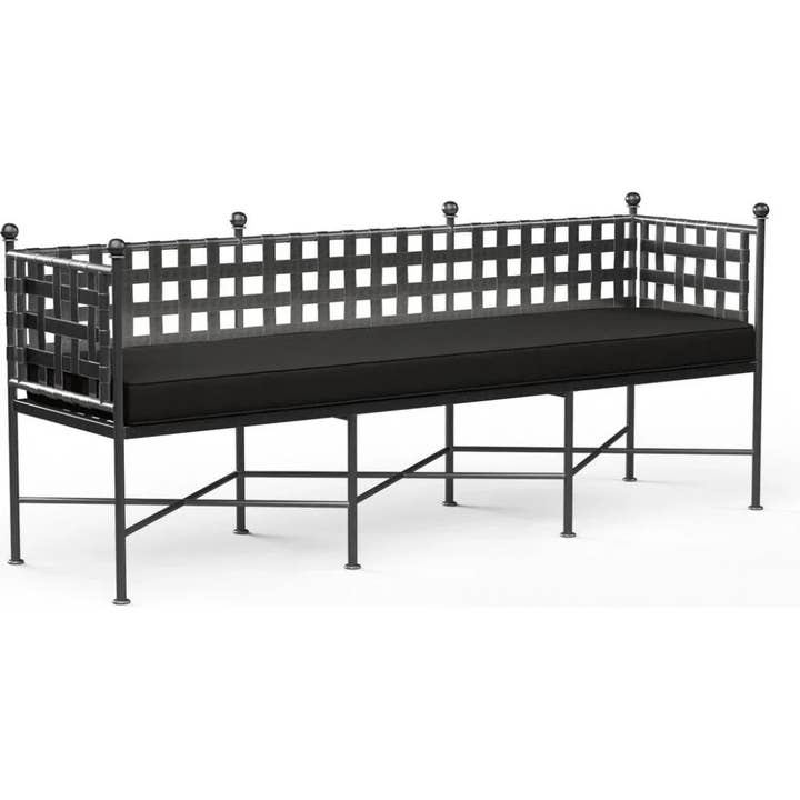 LOOMLAN – Großhandel Bänke – Provence Sunbrella Gartenbank für den Außenbereich3